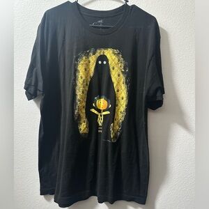 Coralline Black Graphic T-Shirt